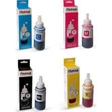 Photoink EcoTank L382 için 4renk 1 Takım Mürekkep
