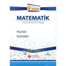 Sonuç Yayınları  9.Sınıf Mantık Kümeler