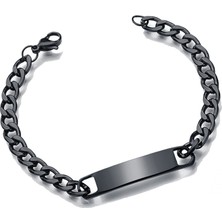 Chavin 102450028533 Çelik Erkek Künye Bileklik Eb50