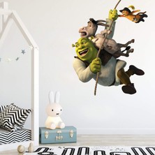 Areksan Reklam Shrek ve Arkadaşları Çocuk Odası Duvar Sticker