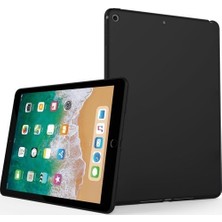 CresCent Apple iPad 4.Nesil (2012 Sonu) Rubber&Soft Feeling Tablet Kılıfı + 9H Koruyucu Cam + Stylus Kalem (A1458/A1459/A1460) Siyah