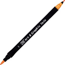 Zig Art&Graphic Twin Tut-80 42 Bright Yellow