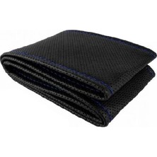 Kaliteplus Opel Ascona Deri Direksiyon Kılıfı Sarmalı Dikmeli Mavi