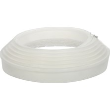 Ekoplas Power Edge Hortum LED Takılabilir Esnek Plastik Çim Sınırlayıcı Şeffaf 10 M