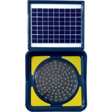 Evelux Solar Ledli Flaşör, Solar Çakar Lamba Sarı