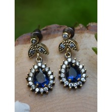 Stoneage Jewellery Safir Taşlı Otantik Bayan Küpe