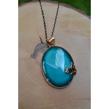 Stoneage Jewellery F02410 El Yapımı Çini Bayan Kolye