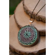 Stoneage Jewellery Rf03002 Özel Tasarım Çini Bayan Kolye