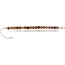 Stoneage Jewellery Karma Akik Doğal Taş Bayan Bileklik