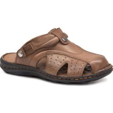 Gedikpaşalı 2007 Kahve Erkek Terlik Sandalet