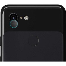 Microcase Google Pixel 3 Kamera Camı Lens Koruyucu Şeffaf