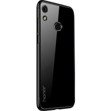 Microcase Huawei Honor 8A - Y6 2019 Plating Series Silikon Kılıf Siyah