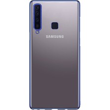 Microcase Samsung Galaxy A9 2018 Plating Series Silikon Kılıf Mavi