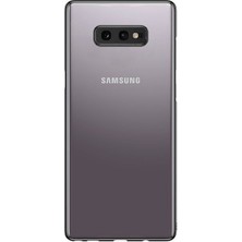 Microcase Samsung Galaxy S10e Plating Series Silikon Kılıf Siyah