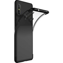 Microcase Xiaomi Mi 8 SE Plating Series Silikon Kılıf Siyah