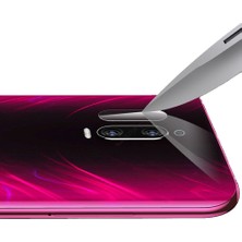 Microcase Xiaomi Mi 9T Kamera Camı Lens Koruyucu Şeffaf