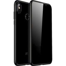 Microcase Xiaomi Redmi Note 5 Pro Plating Series Silikon Kılıf Siyah