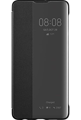 Huawei P30 Elle Smart View Flip Cover Akıllı Kapaklı Kılıf