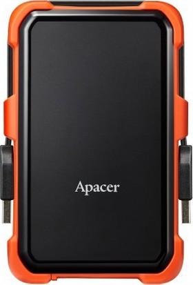 Apacer AC630 1TB USB 3.1 Askeri Sınıf Darbeye Dayanıklı Taşınabilir Disk Turuncu AP1TBAC630T-1