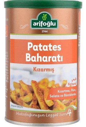 Arifoğlu Kızarmış Patates Baharatı 200 gr Teneke