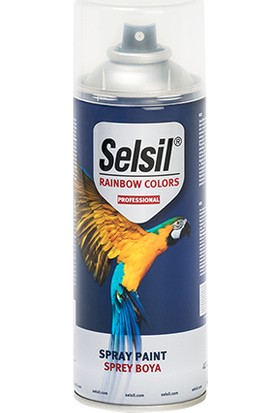 Selsil Rainbow Colors Sprey Boya Siyah Mat 400 ml TAB-428 Ral 9005