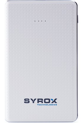 Syrox 9000 mAh Powerbank - Beyaz