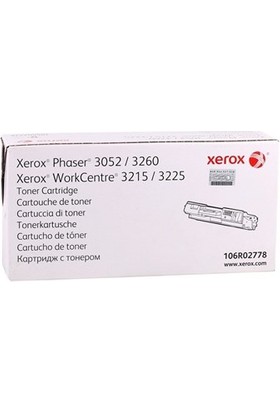 Xerox Phaser 3052-3260 Wc 3215-3225 Toner 106R02778 3K