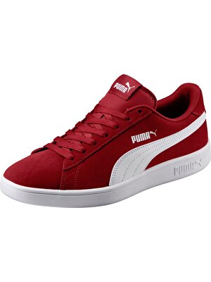 Puma Smash V2 Dahlia Erkek Kırmızı Spor Ayakkabı 364989-06