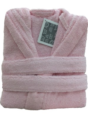 Özdilek Çocuk Bornozu Kapşonlu Pembe 5-6 Yaş