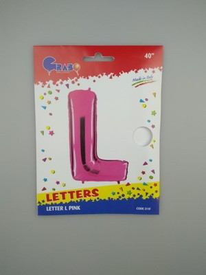 Event Party Store Folyo Balon L Harf Fuşya 102 cm