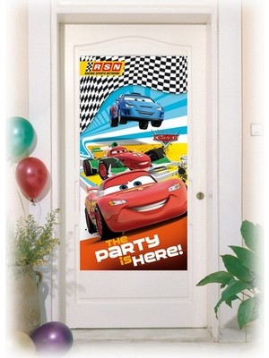 Event Party Store Cars Kapı Banner 76X152