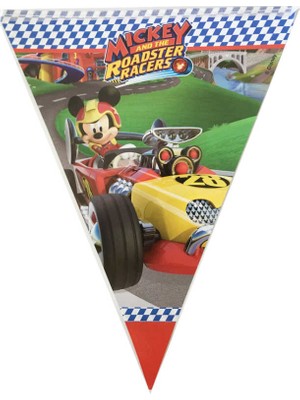 Event Party Store Mickey Roadster Bayrak Set (11Ad 3,2 m)