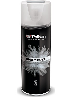 Polisan Metalik Sprey Boya 240 Kar Beyazı