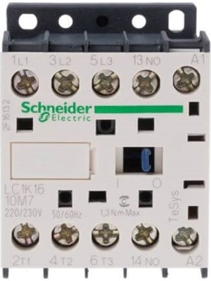 Schneider Lc1K1610M7 7.5Kw 220Vac Mini Kontaktör