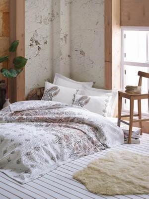 Cotton Box Bohem Çift Complete Set Harley Bej