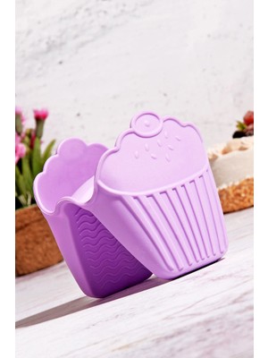 Kitchen World Cup Cake Şekilli lüx Silikon Fırın Tutacağı