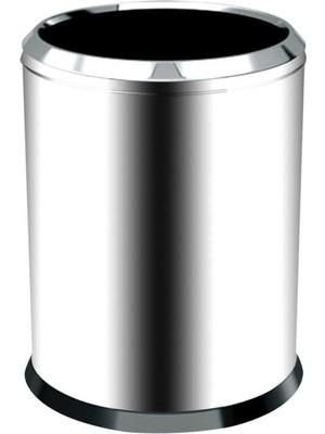 Palex 3820-32 Krom Çemberli Çöp Kovası 32 Litre