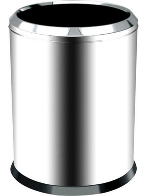 Palex 3820-20 Krom Çemberli Çöp Kovası 20 Litre