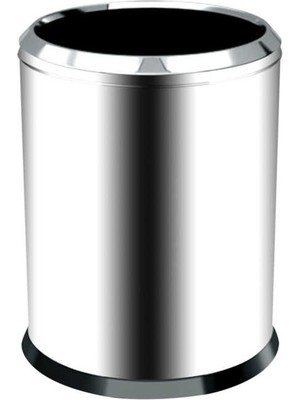 Palex 3820-16 Krom Çemberli Çöp Kovası 16 Litre