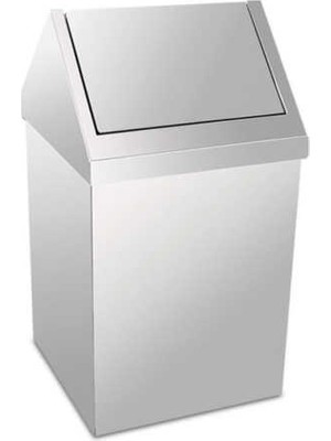Palex 3800-325 Metal Çatı Kapaklı Çöp Kovası 25 Litre