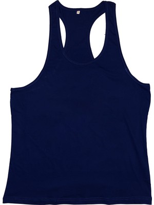 Top Glory Fitness Gym Tank Top Atlet Sporcu Atleti Lacivert 5032