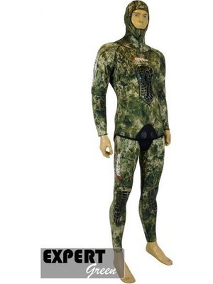 Free-Sub Expert Green Comfort 3mm Serbest Dalış Elbisesi