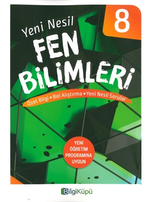 Bilgi Küpü 8. Sınıf Fen Bilimleri Yeni Nesil Sorular 2019