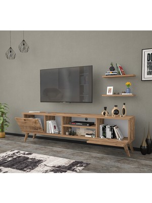 Mbes Mobilya Mbes Mobi̇lya Esi̇n 160 cm Tv Sehpasi Atlanti̇k Çam