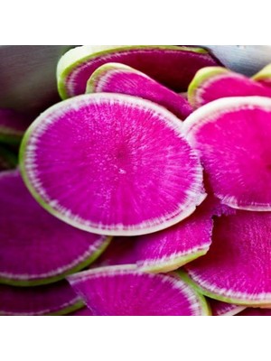 İdeasepet Naturel Renkli Watermelon Turp Tohumu (50 Tohum)