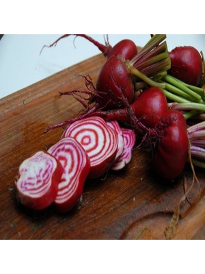 İdeasepet Naturel Kırmızı Beyaz Chioggia Pancar Tohumu (50 Tohum)