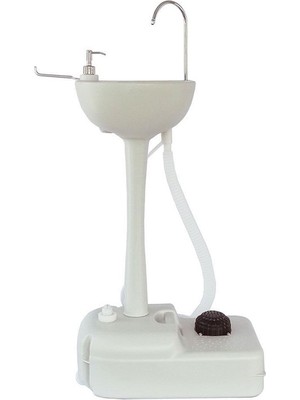 Porvaletti Portatif Lavabo, 17L Temiz Su Tanklı