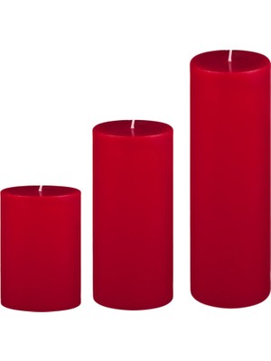 MumvemuM Set Mum Çap 7 cm Kırmızı