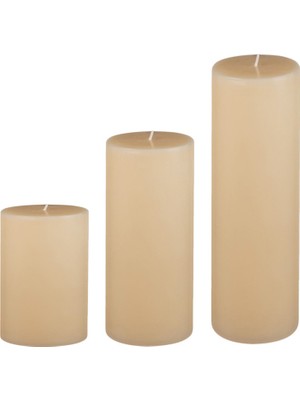 MumvemuM Set Mum Çap 7 cm Krem