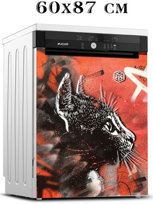 Renkselart Bulaşık Makinesi Sticker 003